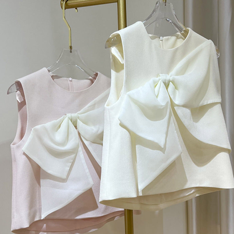 Women's Summer Big Bow Sleeveless Vest Top