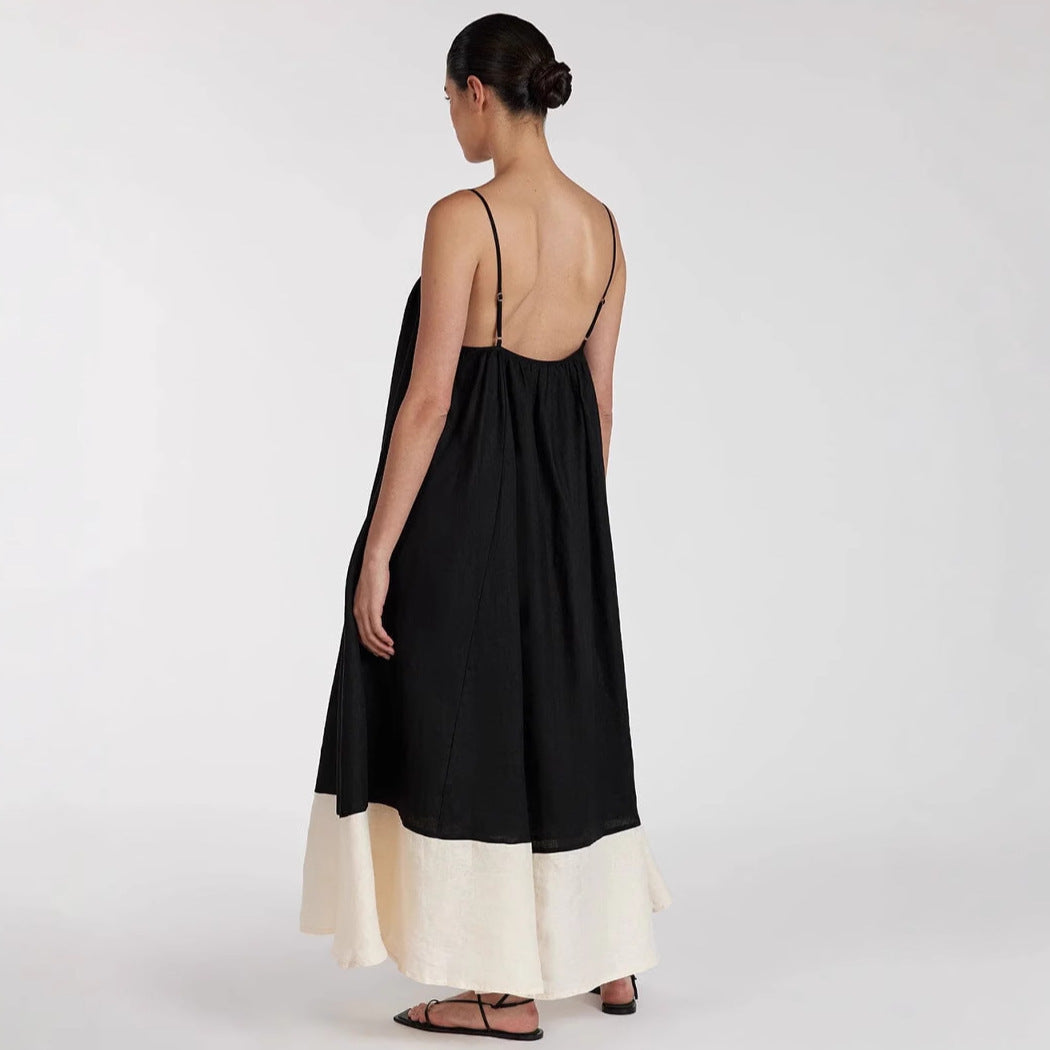 Sling Long Dress