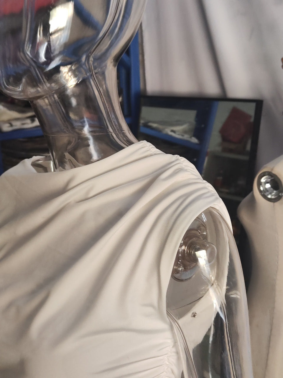 French Style Temperament Satin Dress