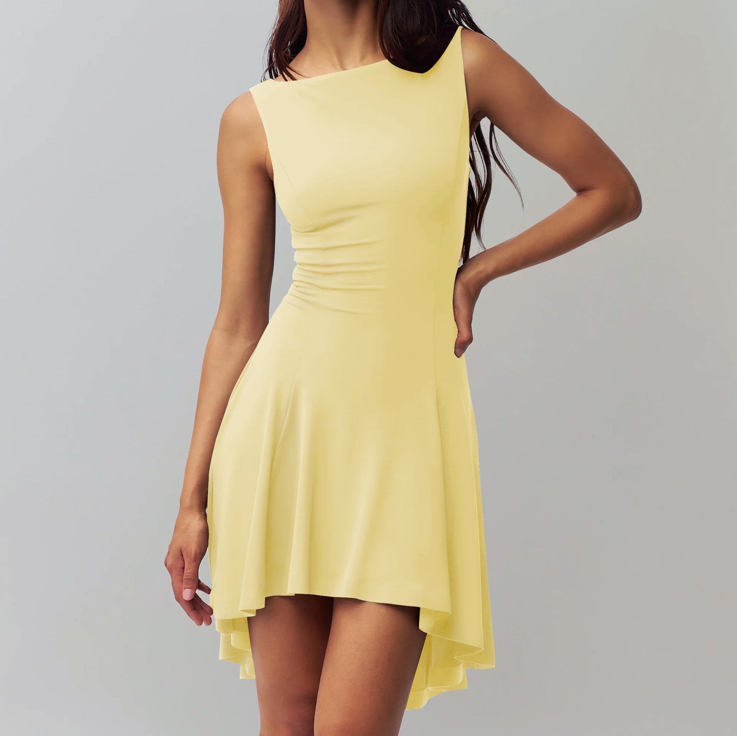 Off-neck Dress