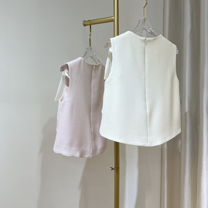 Women's Summer Big Bow Sleeveless Vest Top